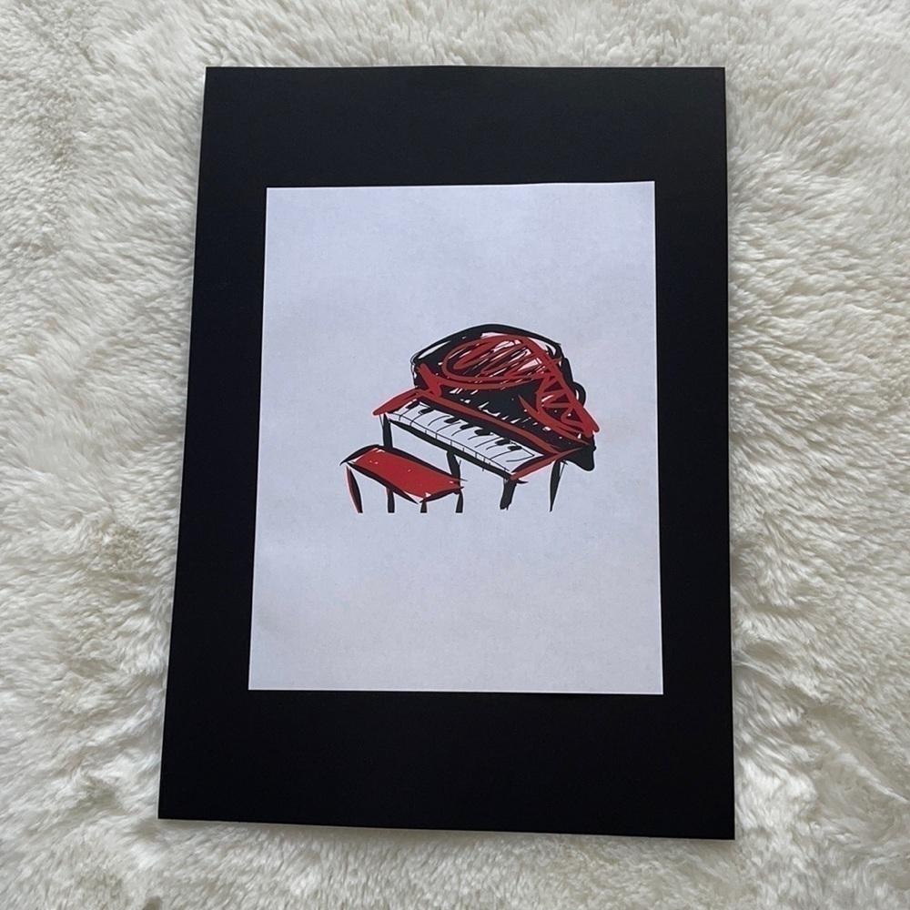 Digital book illustration print by me Sinta Margot book can be found on amazon
